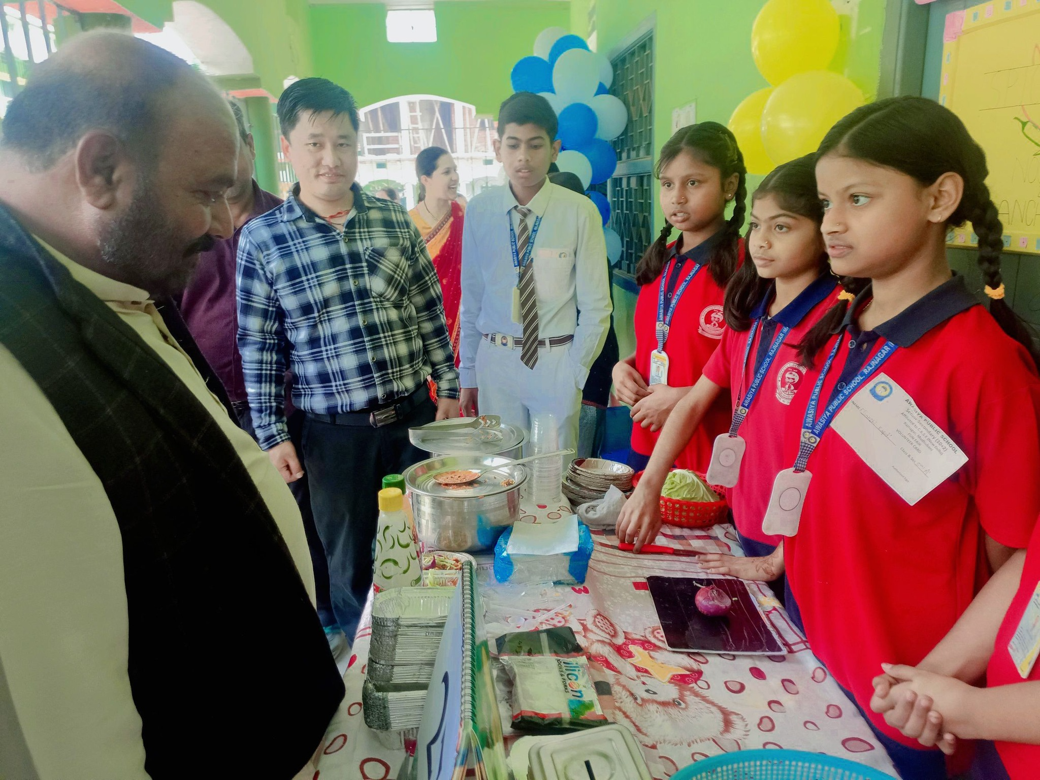 Funfest celebration at Awasiya Public School